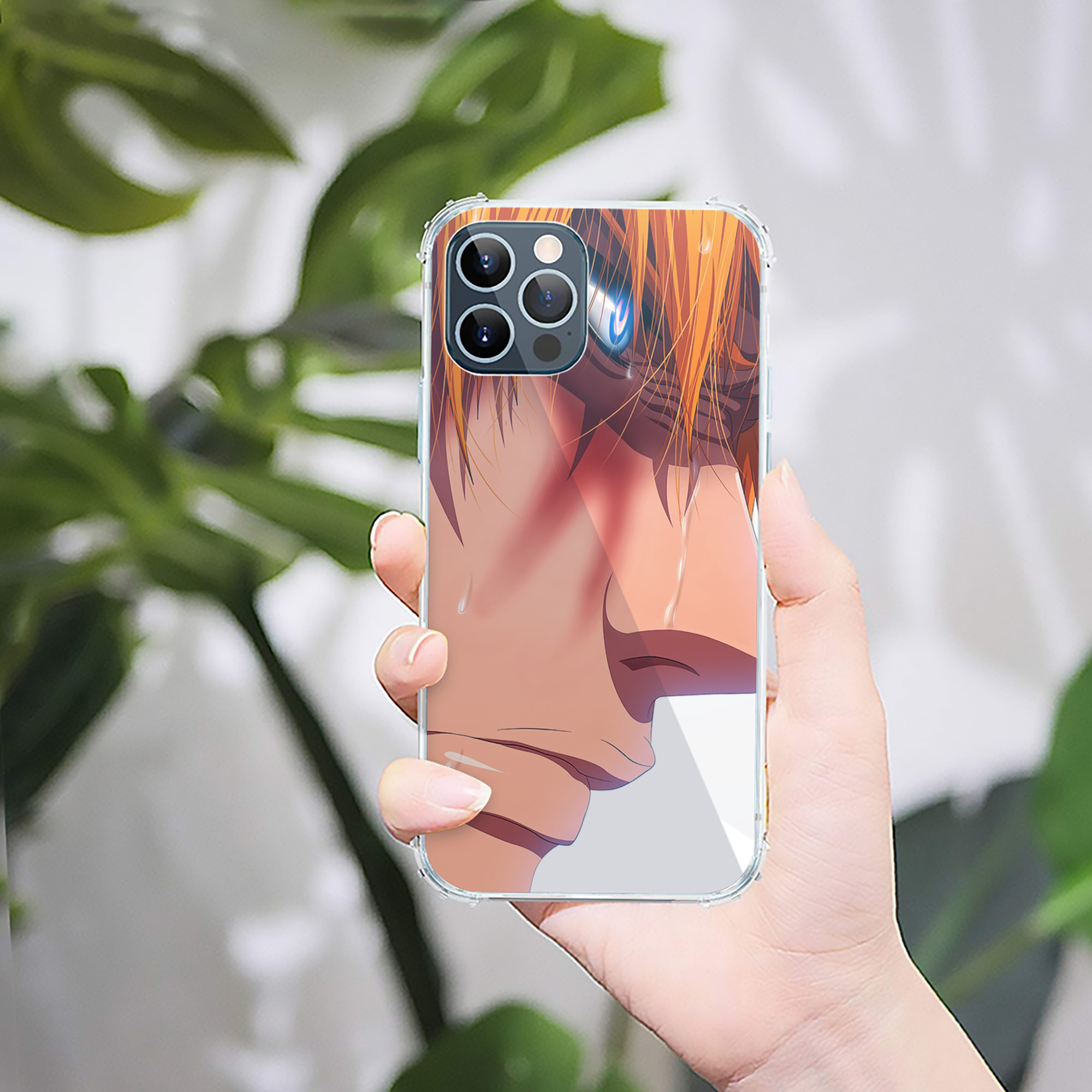 （画像用） ブリーチ BLEACH 【iPhone 12シリーズ対応】透明スマホケース（クリアソフトケース）